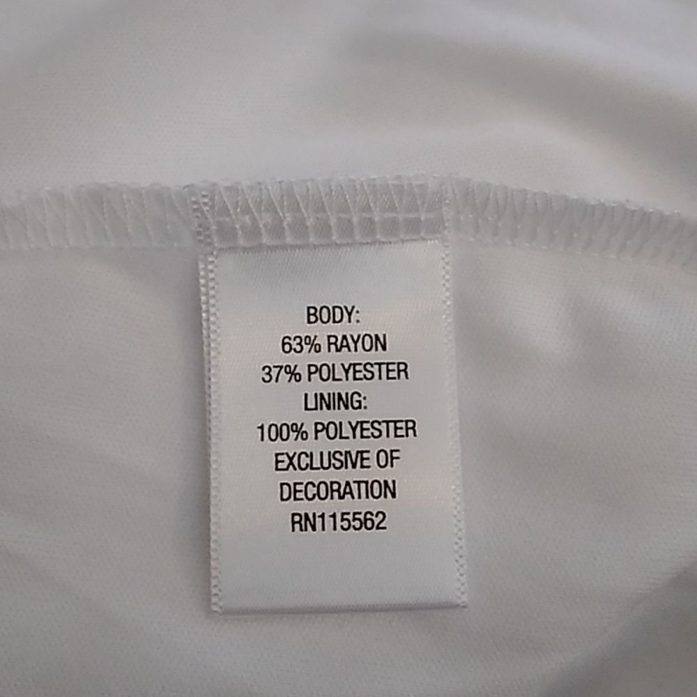 🥰D Signed Disney Girls White Size S (7-8) - Picture 11 of 16